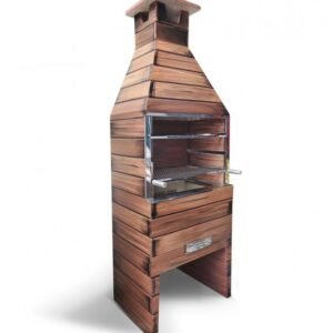 CHURRASQUEIRA PRÉ-MOLDADA MÉDIA IMBUIA