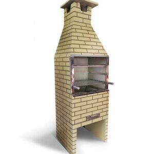 CHURRASQUEIRA PRÉ-MOLDADA MÉDIA MARFIM