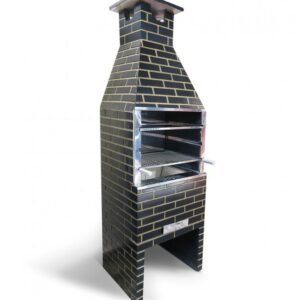 CHURRASQUEIRA PRÉ-MOLDADA MÉDIA PRETA